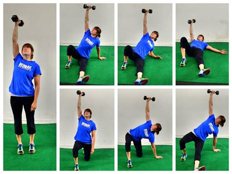 Sep 12, 2560 BE ... Step 1 & 2: Set-up in a safe position on your side with your knees stacked on top of each other while holding the kettlebell with both hands.